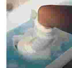 ACQUASTOP MEZZA GAMBA COPERTURA RIUTILIZZABILE PER LA PROTEZIONE, DURANTE LA DOCCIA O IL BAGNO, DEGLI ARTI CON GESSI E BENDAGGI