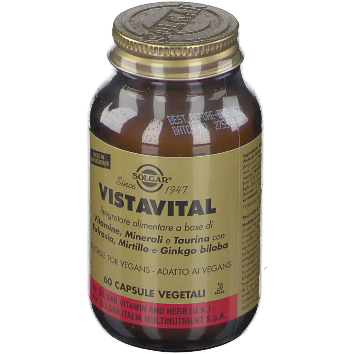 VIS TAVOLETTEITAL 60 CAPSULE VEGETALI