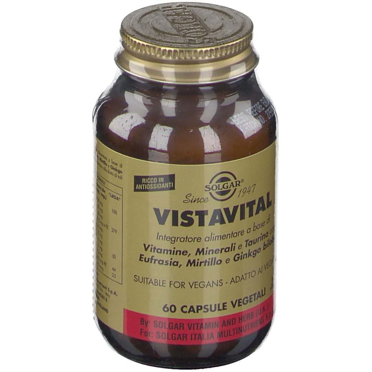 VIS TAVOLETTEITAL 60 CAPSULE VEGETALI