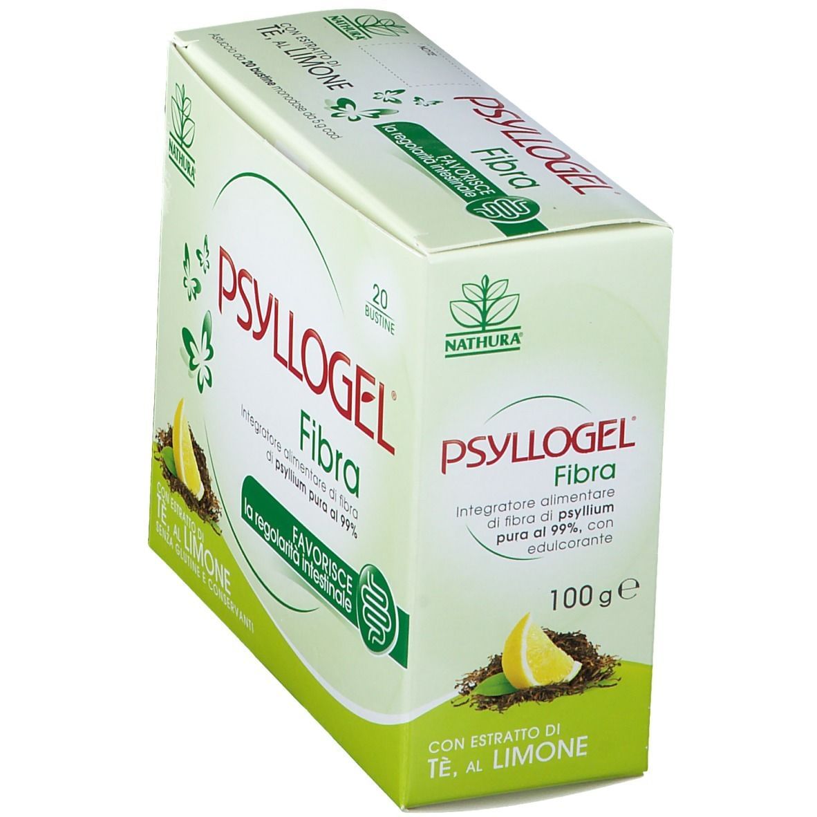 PSYLLOGEL FIBRA TE LIMONE 20 BUSTINE