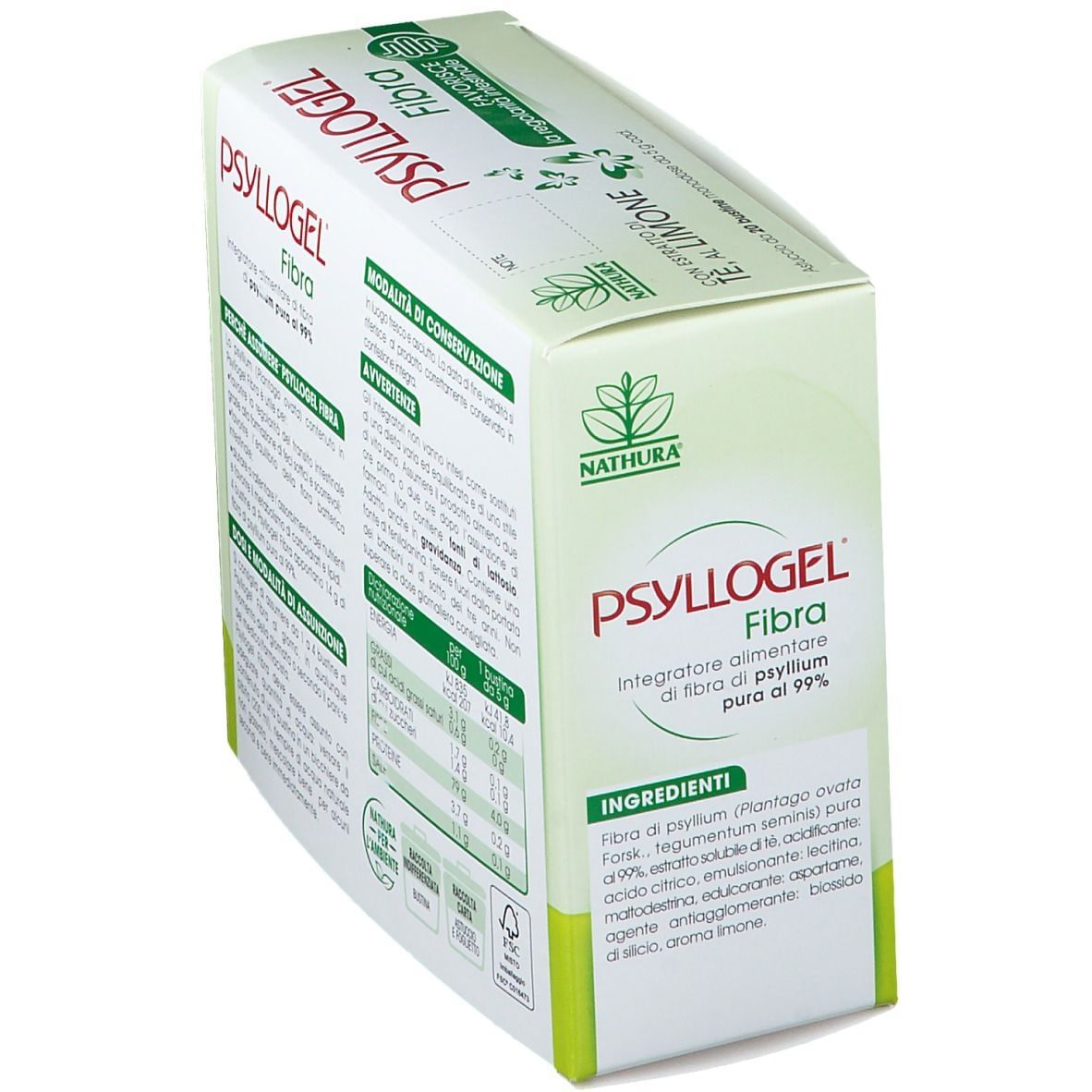 PSYLLOGEL FIBRA TE LIMONE 20 BUSTINE