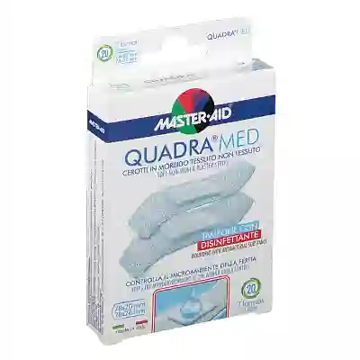 CEROTTO MASTER-AID QUADRA DERMOATTIVO FORMATI ASSORTITI 20 PEZZI