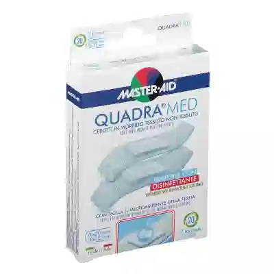 Cerotti ipoallergenici Master-Aid Quadra Med, formati assortiti 20pz