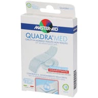 Cerotti Master-Aid Quadra Mini ipoallergenici, 18 pezzi