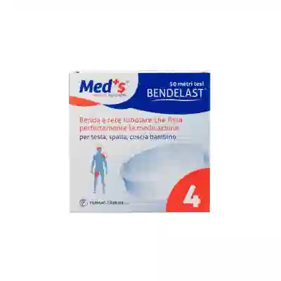 Benda elastica Bendelast calibro 4 in rete, 50 metri