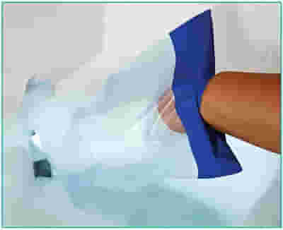 ACQUASTOP AVANBRACCIO COPERTURA RIUTILIZZABILE PER LA PROTEZIONE, DURANTE LA DOCCIA O IL BAGNO, DEGLI ARTI CON GESSI E BENDAGGI