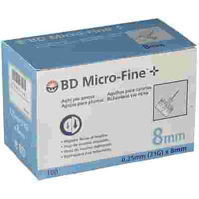 AGO PER PENNA DA INSULINA BD MICROFINE GAUGE 31 LUNGHEZZA 8 MM 100 PEZZI