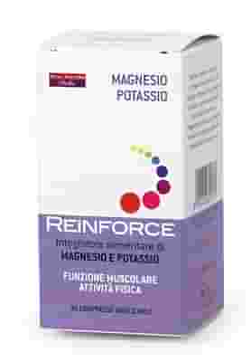 REINFORCE MAGNESIO + POTASSIO 30 COMPRESSE MASTICABILI