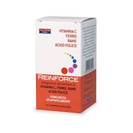 REINFORCE FERRO + RAME + VITAMINA C 30 COMPRESSE MASTICABILI