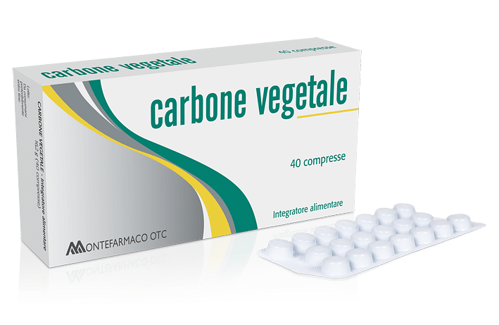 Carbone Vegetale 40 Compresse