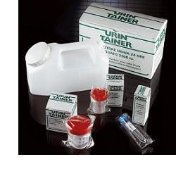 Provetta Conica Per Urina Urin Tainer 12 Ml. Realizzata In Polistirolo Con Tappo Ed Etichetta. Confezione Singola In Astuccio
