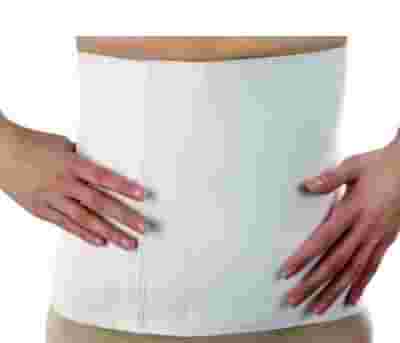 ORIONE 3333 FASCIA REGOLABILE INTERNO COTONE H CM27 BIANCO M