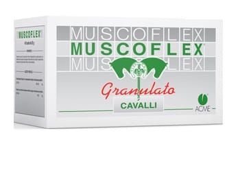Integratore Muscoflex Granulato per cavalli, 40 bustine