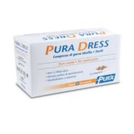 Compresse di Garza Idrofila Pura Dress 36x40cm, 12 pezzi
