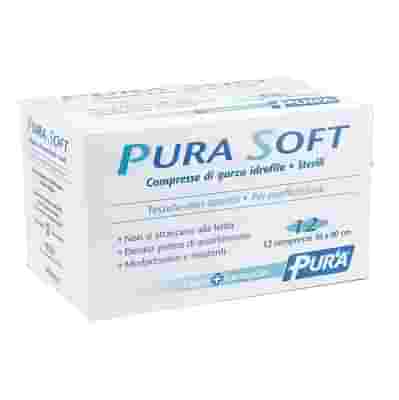 GARZA IN TESSUTO NON TESSUTO PURA SOFT 36X40CM 12 PEZZI