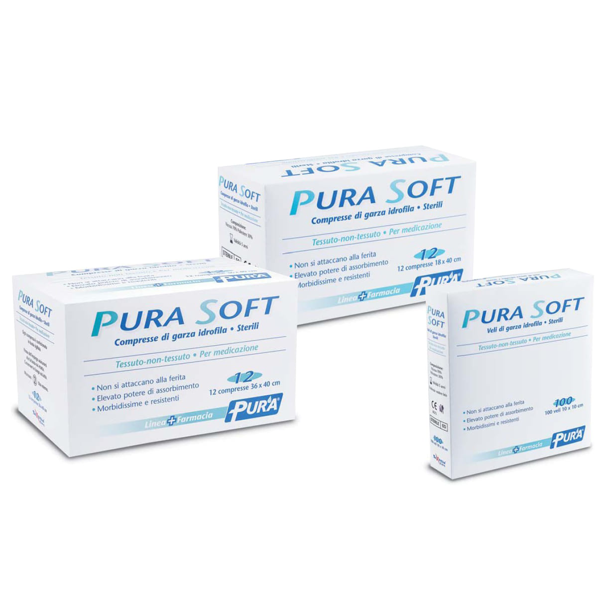 Garza Pura Soft 18X40CM 12PZ