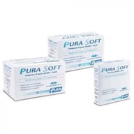 Garza Tessuto Non Tessuto Pura Soft 10x10cm, 100 pezzi