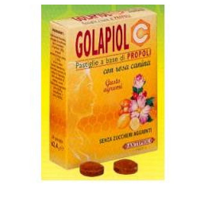 Golapiol C Agrumi Senza Zucchero 24 Pastiglie