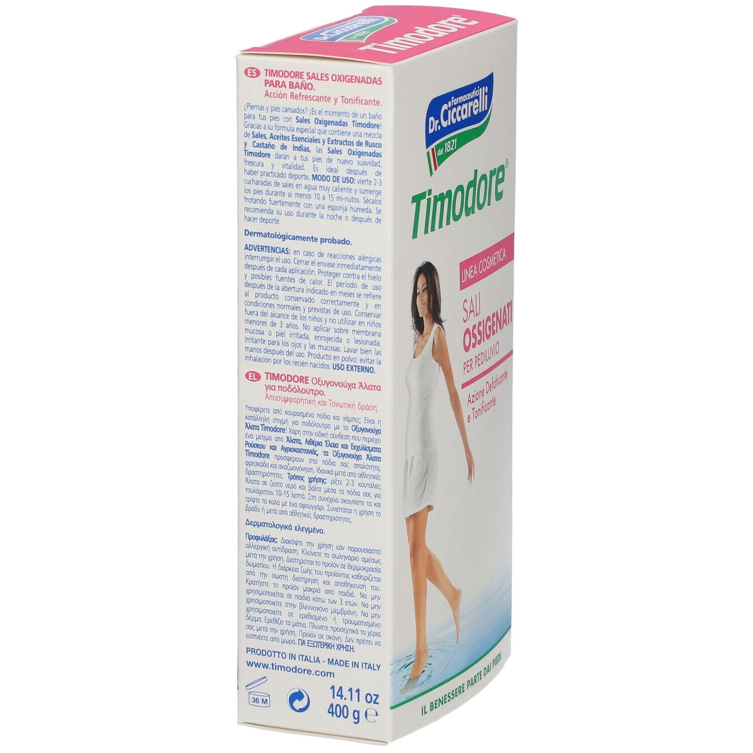 Sali per pediluvio Ciccarelli defaticanti e tonificanti 400g
