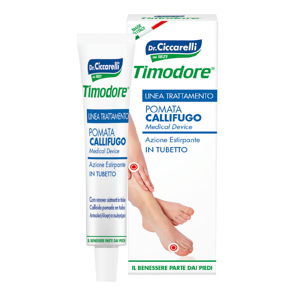 Pomata callifuga Callif Ciccarelli per calli, 5ml