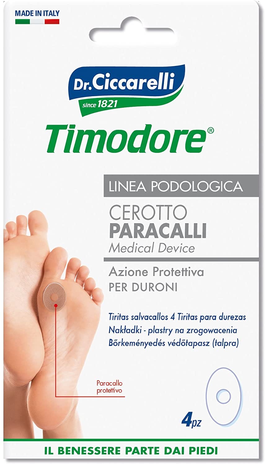 Cerotti paracalli Timodore Ciccarelli per duroni, 4 pezzi
