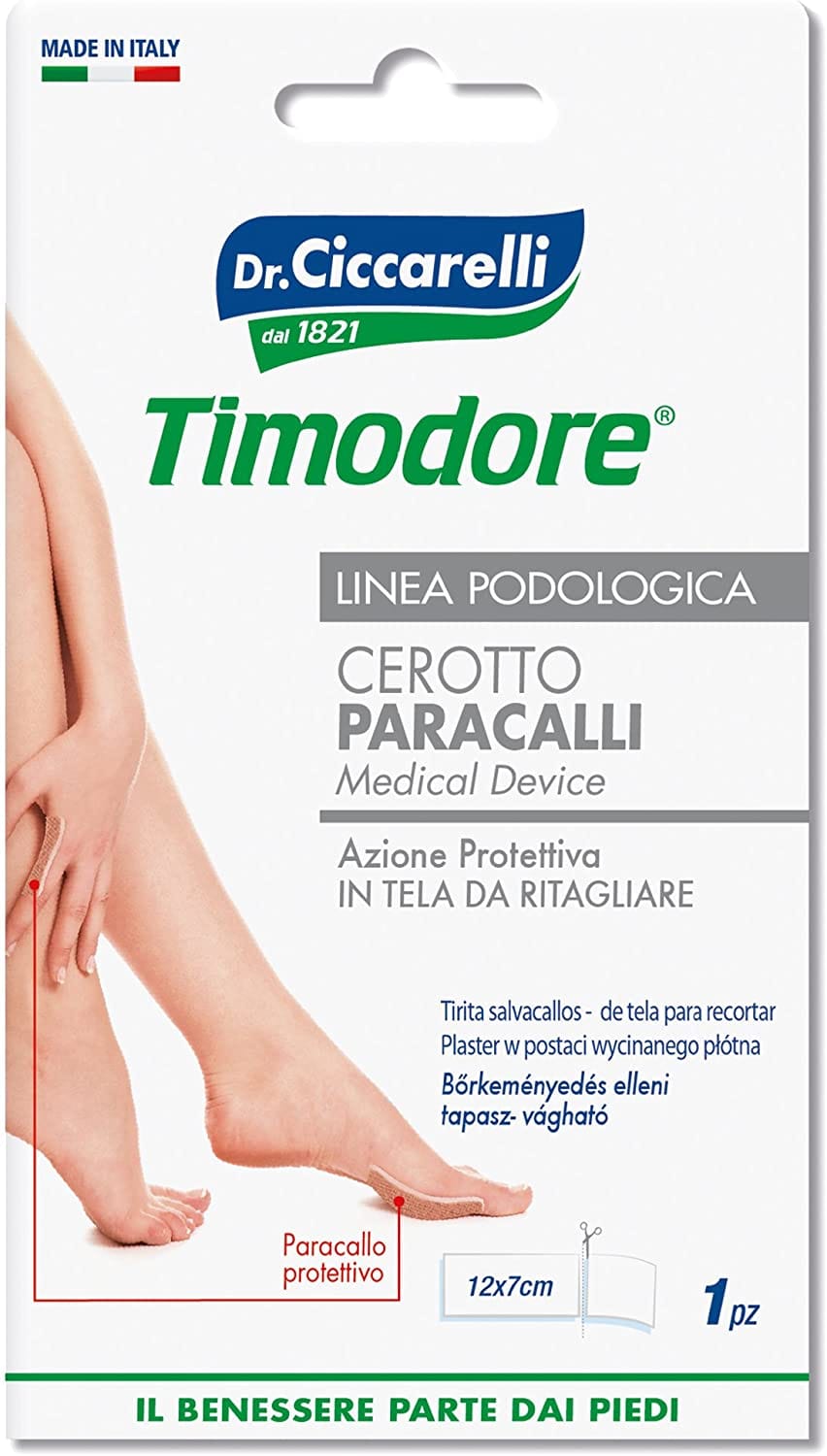 Cerotto Paracallo In Tela Ritagliare E Applicare Su Formazionei Cornee Igienepiede 1 Pezzo