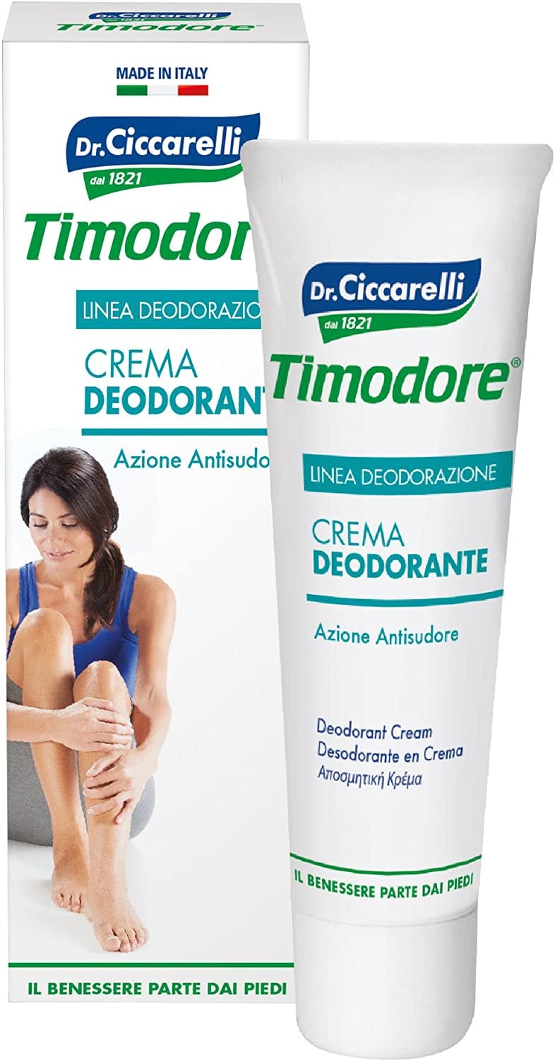 Crema deodorante Timodore per i piedi, 50ml