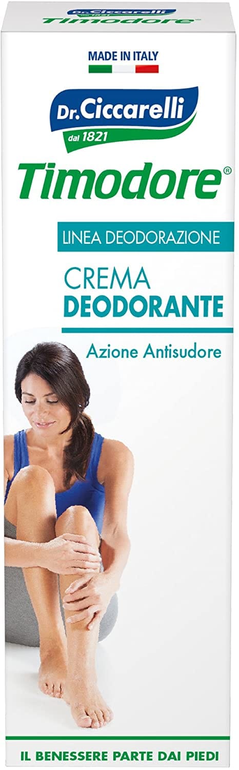 Crema deodorante Timodore per i piedi, 50ml