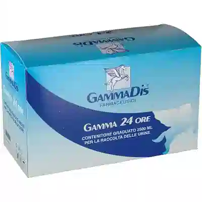 CONTENITORE STERILE PER LA RACCOLTA URINA GAMMASI 24H 2500 ML