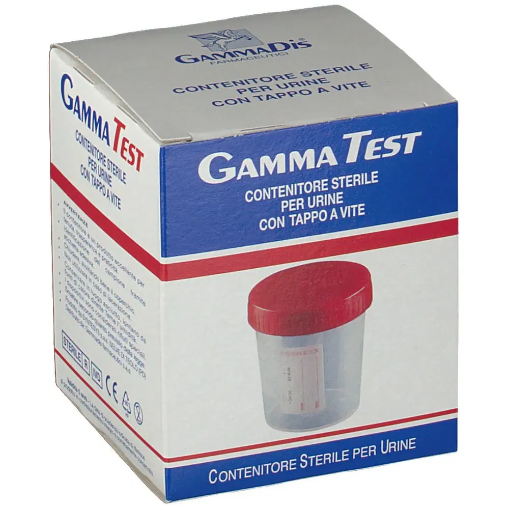 Contenitore sterile per raccolta urina 120ml Gammadis