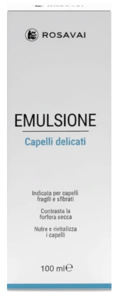 ROSAVAI EMULSIONE CAPELLI DELICATI PER CAPELLI FRAGILI E SFIBRATI 100 ML