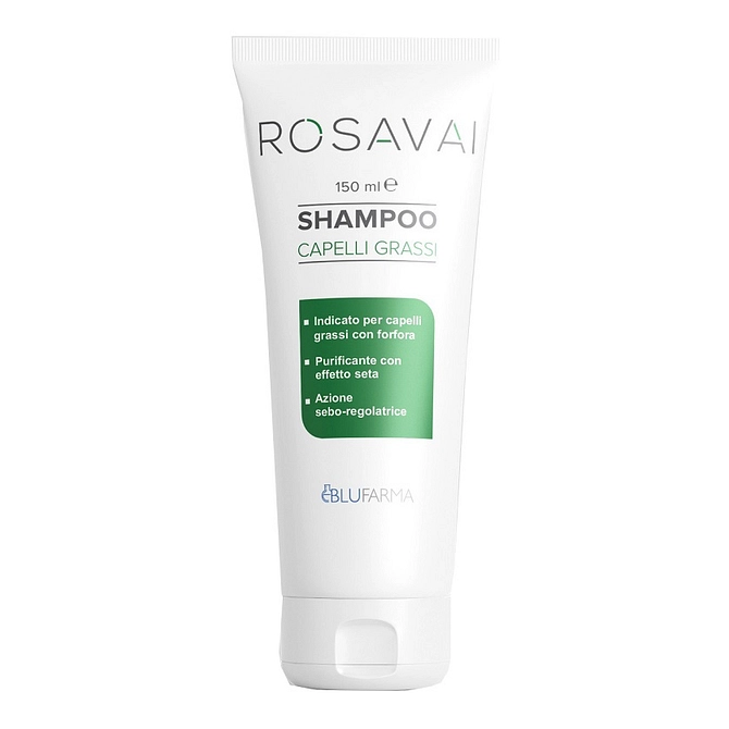 Rosavai Shampoo Capelli Antisebo Forfora 150 Ml
