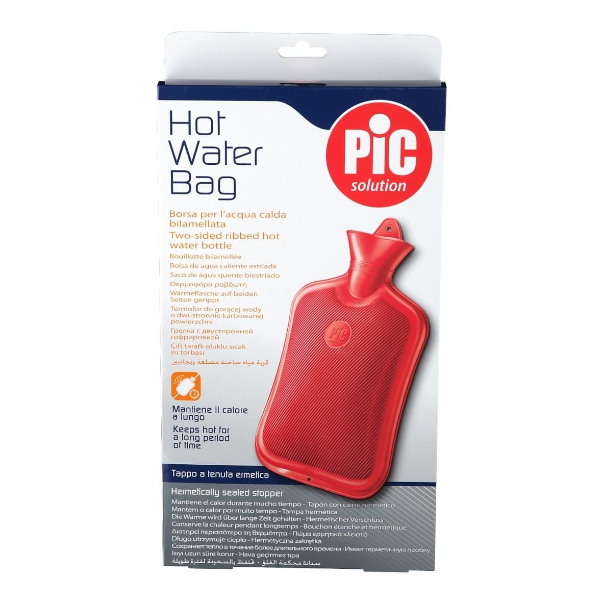 BORSA ACQUA CALDA BILAMELLATA PIC