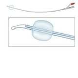 CATETERE FOLEY IN SILICONE PER ADULTI BRILLANT PLUS 2 VIE SENZA SCANALATURE CH16 LUNGHEZZA 41 CM PALLONCINO 10 ML PUNTA CILINDRICA 2 FORI 1 PEZZO
