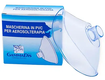 MASCHERINA IN PLASTICA UNIVERESALE AEROSOL GAMMADIS MASCHERINA IN PLASTICA UNIVERESALE AEROSOL GAMMADIS