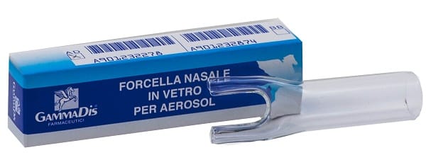 FORCELLA IN VETRO MODELLO DA BAMBINO RICAMBIO PER AEROSOL