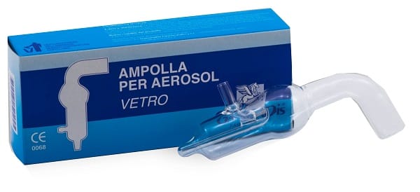 Ampolla in vetro di ricambio per aerosol e nebulizzatori
