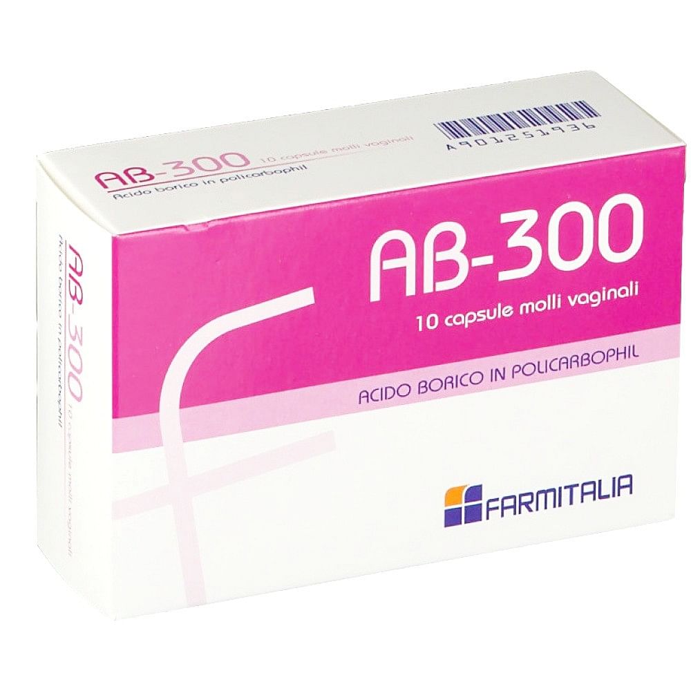 Ab 300 Capsule Vaginali 10 Capsule