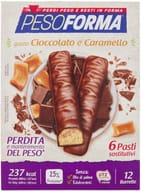 PESOFORMA BARRETTA CIOCCOLATO CARAMELLO 12 X 31 G