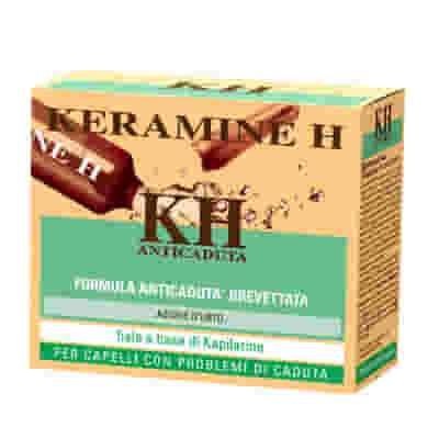 Fiale anticaduta Keramine H per capelli, 12 fiale 6ml