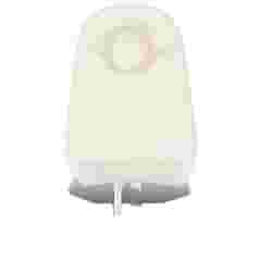 SACCA MINI PER UROSTOMIA CON TUBICINO DI SCARICO VALVOLA ANTIREFLUSSO E PELLICOLA DI RIVESTIMENTO SISTEMA 2S PLUS MINI URO 38MM 10 PEZZI