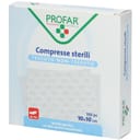 GARZA COMPRESSA TESSUTO NON TESSUTO 10X10 CM 100 PEZZI PROFAR