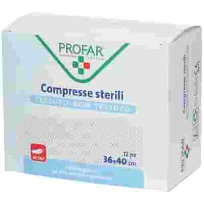 GARZA COMPRESSA TESSUTO NON TESSUTO 36X40 CM PROFAR