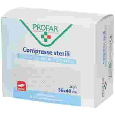 Compressa sterile Profar in TNT 36x40 cm, 12 pezzi