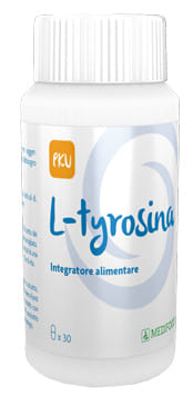 Integratore L-Tirosina in 30 capsule per il fabbisogno proteico