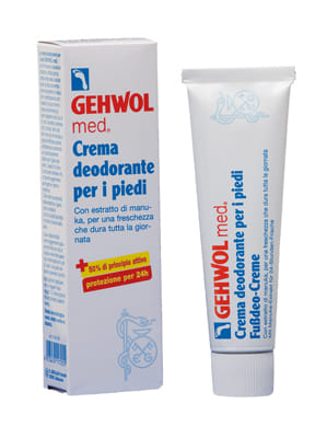 Crema deodorante piedi Gehwol Med con manuka, 75ml