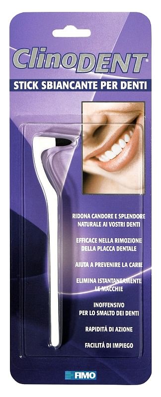 Clinodent Stick Sbiancante Denti 1 Pezzo