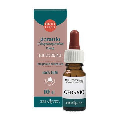 Olio Essenziale di Geranio puro e naturale, 10ml