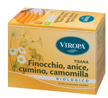 VIROPA FINOCCHIO/CUMINO/ANICE/CAMOMILLA BIO 15 BUSTINE VIROPA FINOCCHIO/CUMINO/ANICE/CAMOMILLA BIO 15 BUSTINE