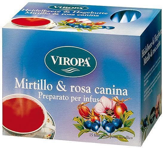 Viropa Mirtillo/Rosa Canina 15 Bustine